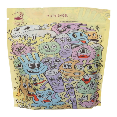 Kawa ziarnista Cafelito Mornings - Indie 250g - opinie w konesso.pl