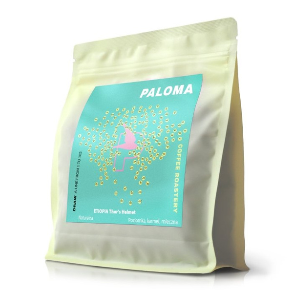 Kawa ziarnista Paloma Etiopia Thor's Helmet 250g - NIEDOSTĘPNY