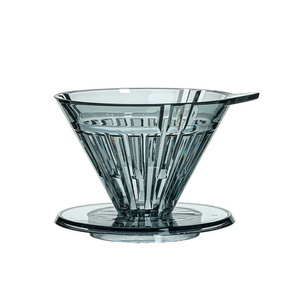 Dripper Timemore Crystal Eye Turbo PCTG 01 Transparent Black - opinie w konesso.pl