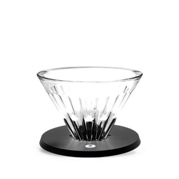 Szklany dripper Timemore Crystal Eye 01 Black