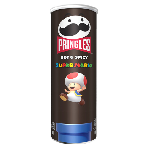 Chipsy Pringles Hot & Spicy Super Mario 165g