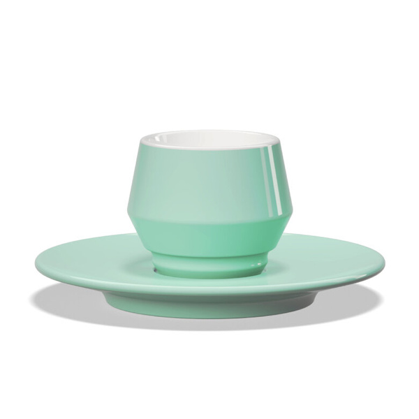 Filiżanka Club House Maniko 205 ml - Turkusowa