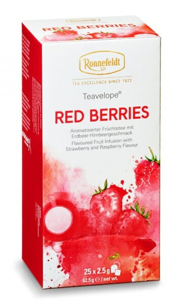 Owocowa herbata Ronnefeldt Teavelope Red Berries 25x2,5g
