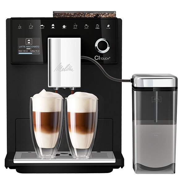 Ekspres do kawy Melitta CI Touch F630-112 - Frosted Black + GRATIS 3KG KAWY