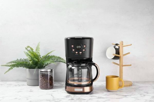 Ekspres do kawy Haden Heritage - Czarny + GRATIS Kawa HAYB Konesso Filter Blend 250g