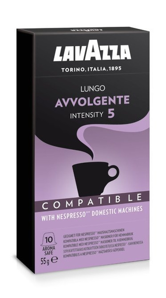 Kapsułki do Nespresso* Lavazza Avvolgente - 10 sztuk