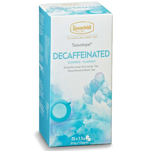 Czarna herbata Ronnefeldt Teavelope Decaffeinated 25x1,5g