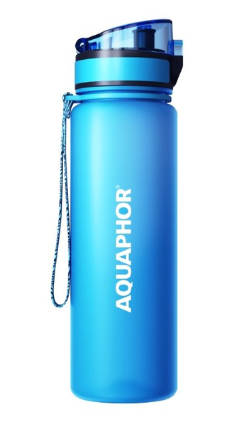 Filtrująca butelka na wodę Aquaphor City 500 ml - Niebieska – NIEDOSTĘPNY