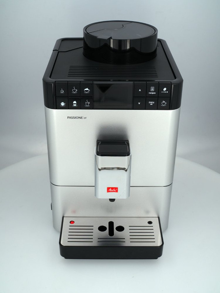 OUTLET 6581 - Ekspres do kawy Melitta F53/1-101 Caffeo Passione OT - srebrny