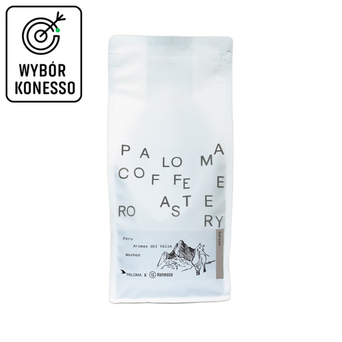 Kawa ziarnista Paloma Peru Aromas del Velle Espresso 1kg - opinie w konesso.pl