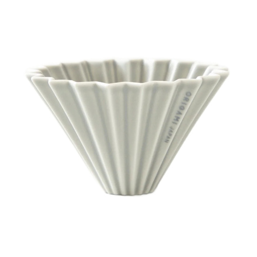 Ceramiczny Origami Dripper S - Szary matowy - opinie w konesso.pl