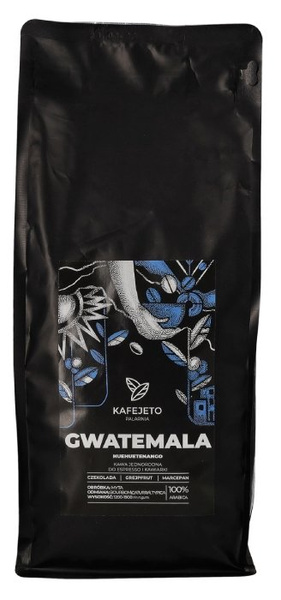 Kawa ziarnista Kafejeto Palarnia Gwatemala Huehuetenango ESPRESSO 1kg - NIEDOSTĘPNY