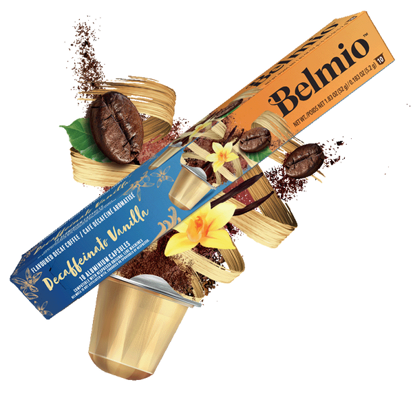 Kapsułki do Nespresso Belmio Decaffeinato Vanilla 10 sztuk - NIEDOSTĘPNY