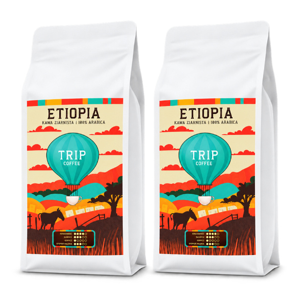 ZESTAW - Kawa ziarnista Trip Coffee Etiopia 2x1kg
