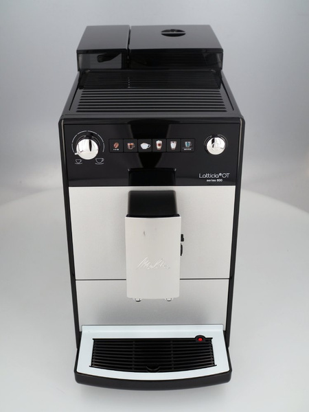 OUTLET 20021 - Ekspres do kawy Melitta Latticia OT F300-101 - Srebrny