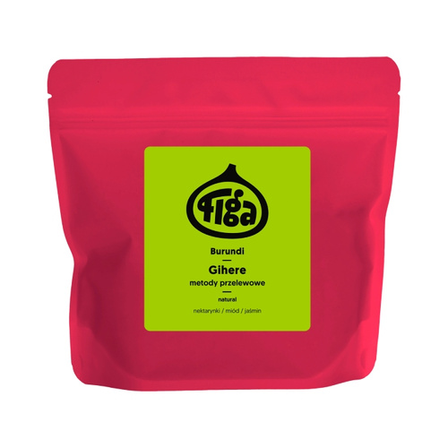 Kawa ziarnista Figa Burundi Gihere Natural 250g