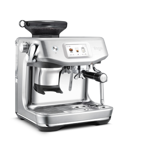 Ekspres do kawy Sage the Barista Touch™ Impress SES882BSS - Szczotkowana stal nierdzewna + ZESTAW AKCESORIÓW BARISTY GRATIS