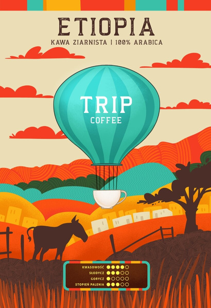 Kawa ziarnista Trip Coffee Etiopia 1kg
