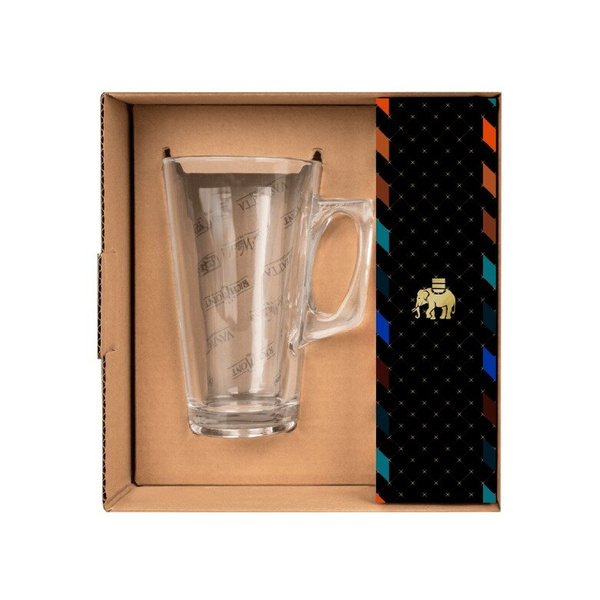 ZESTAW - MIX Czarnych Herbat Richmont 12 saszetek+ Szklanka Richmont Hot 370ml