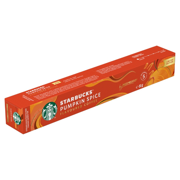 Kapsułki do Nespresso STARBUCKS® Pumpkin Spice 10 sztuk