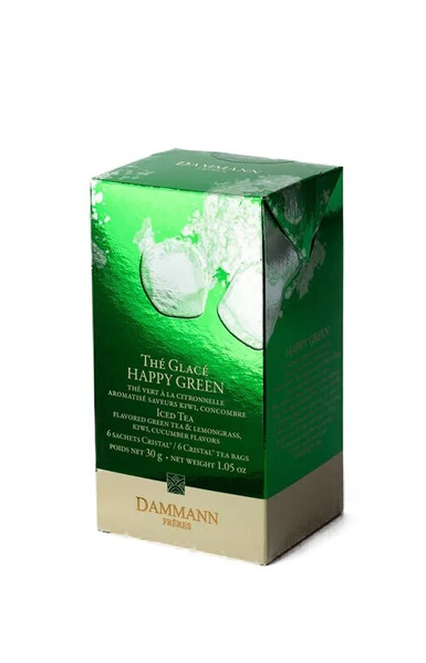 Herbata zielona na zimno Dammann Happy Green 6x5g