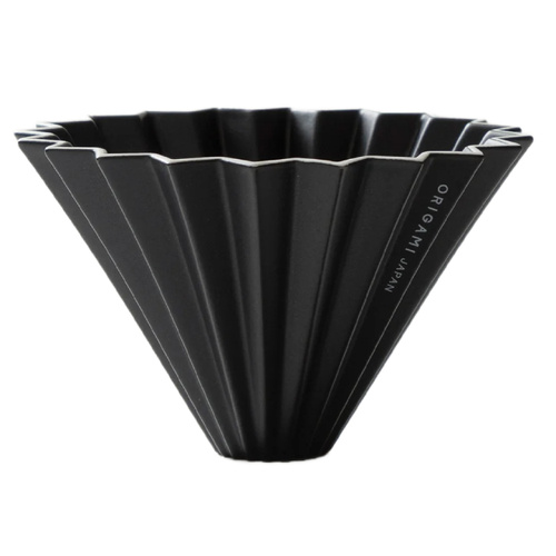 Ceramiczny Origami Dripper M - Czarny