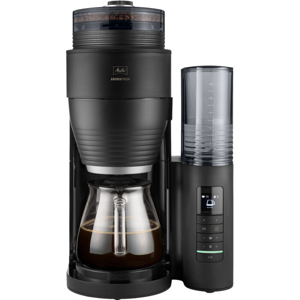 Ekspres przelewowy Melitta AromaFresh PRO II 1030-01 - Czarny mat + 250G KAWY GRATIS