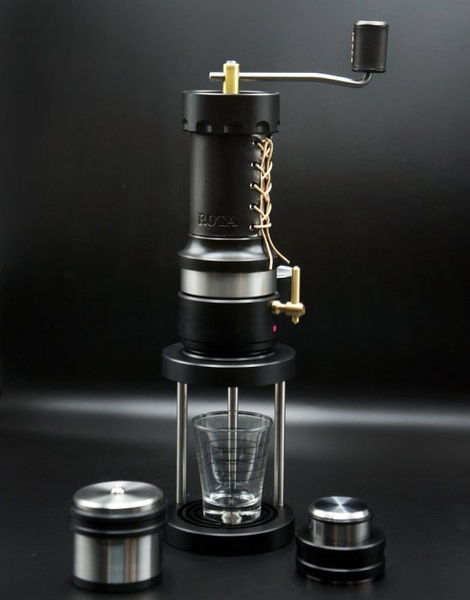 Ekspres do kawy Kazak Rota 2 - Czarny