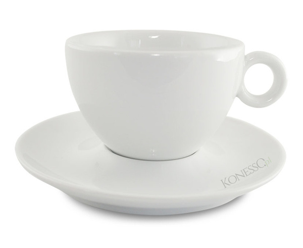 Filiżanka ze spodkiem do kawy lub herbaty - Bola 280ml
