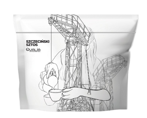 Kawa ziarnista Qualia Szczeciński Sztos 8.1 - 250g – NIEDOSTĘPNY