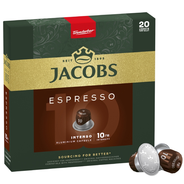 Kapsułki do Nespresso Jacobs Espresso 10 Intenso 20 szt.