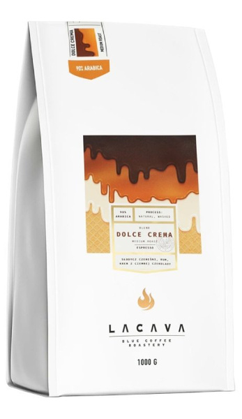 Kawa ziarnista LaCava Dolce Crema 1kg - NIEDOSTĘPNY
