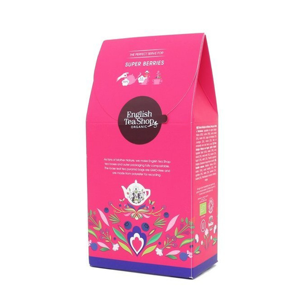 Owocowa herbata English Tea Shop Super Berries 15x2g