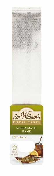 Ziołowa herbata Sir Williams Royal Taste Yerba Mate Dame 12x4g - NIEDOSTĘPNY