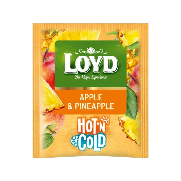 Herbata owocowa LOYD Hot&Cold - Jabłko i ananas 15x 2g