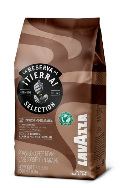 Kawa ziarnista Lavazza Tierra 1kg – NIEDOSTĘPNY