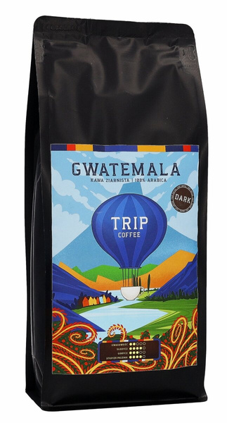 Kawa ziarnista Trip Coffee Gwatemala DARK 1kg