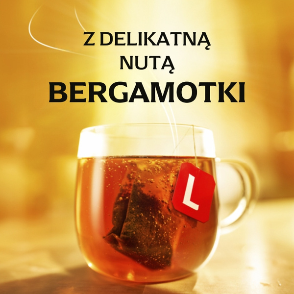 Herbata czarna Lipton Earl Grey 138g - 92 torebki