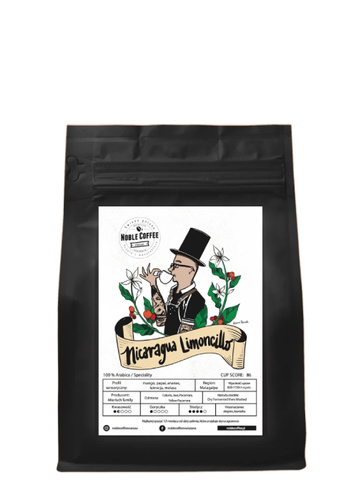 Kawa ziarnista Noble Coffee Nicaragua Limoncillo 250g - opinie w konesso.pl
