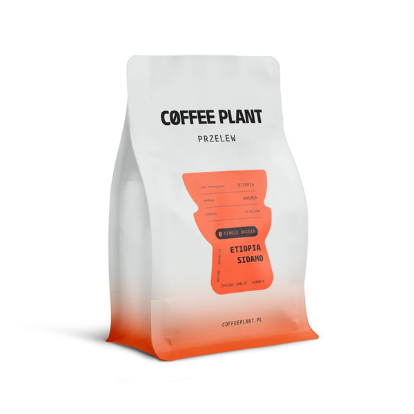 Kawa ziarnista COFFEE PLANT Etiopia Sidamo Filtr 250g