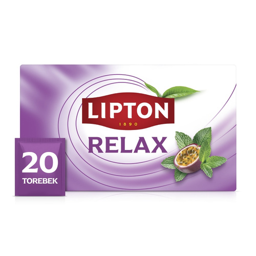 Herbatka ziołowa Lipton Relax + Witamina B 17x1,7g