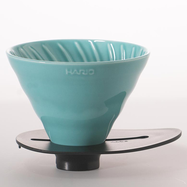 Ceramiczny Drip Hario V60 Switch & Match 02 Turquoise - Turkusowy