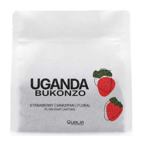 Kawa ziarnista Qualia Uganda Bukonzo Filtr 200g