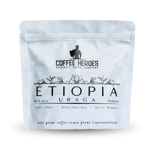 Kawa ziarnista Coffee Heroes Etiopia Uraga 250g - opinie w konesso.pl