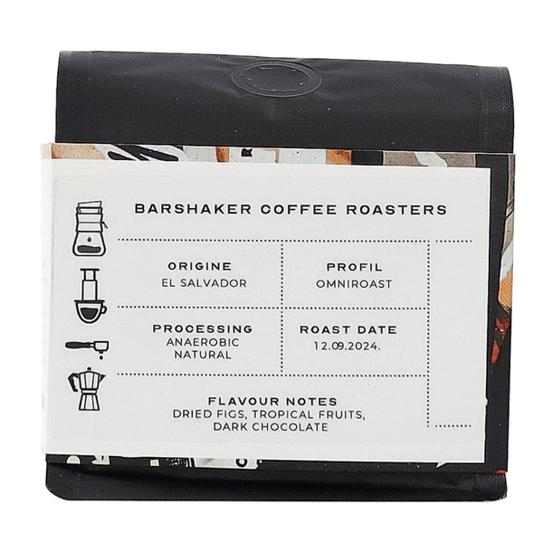 Kawa ziarnista Barshaker El Salvador El Limo/La Providencia OMNIROAST 200g – NIEDOSTĘPNY