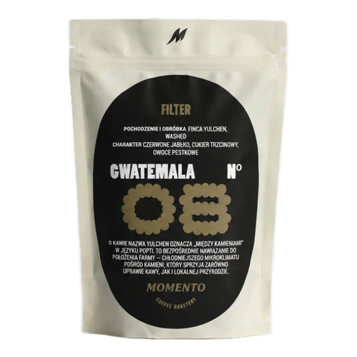 Kawa ziarnista Momento Gwatemala Nº8 Finca Yulchen 250g