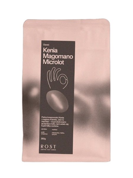 Kawa ziarnista ROST Kenia Magomano Microlot Filtr 250g – NIEDOSTĘPNY