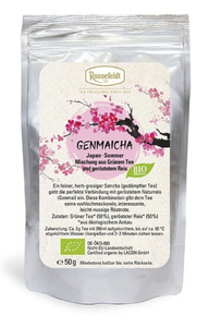 Herbata zielona Ronnefeldt Genmaicha BIO 50g - opinie w konesso.pl