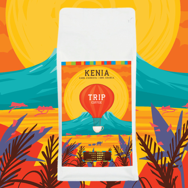Kawa ziarnista Trip Coffee Kenia 1kg