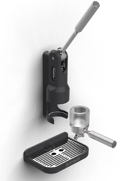 Dźwigniowy ekspres do kawy Superkop Black - Czarny